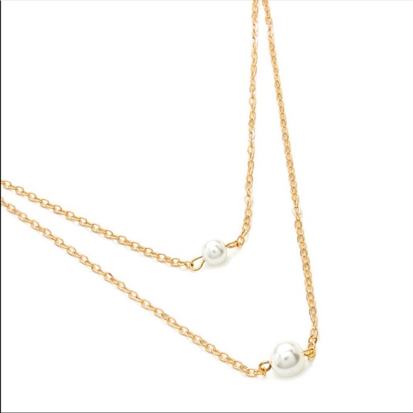 ♥️ Pearl Gold Dainty Jewelry Necklace ♥️ - Picture 2 of 2